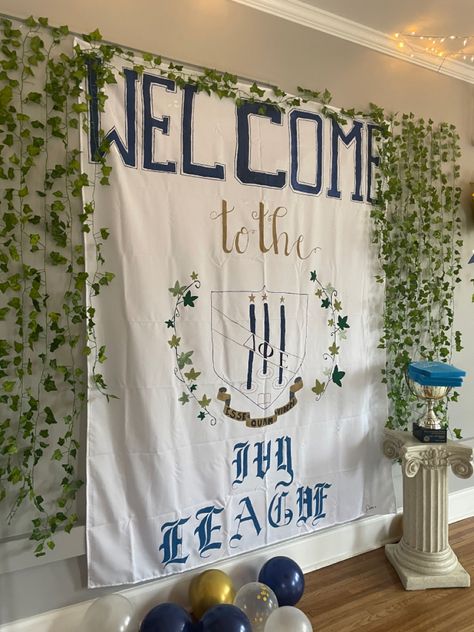 Ivy League Bid Day, Welcome To The Big Leagues Bid Day, Welcome To The Ivy League Bid Day, Welcome To The Dream House Bid Day, New Bids On The Block Bid Day, Girls Just Wanna Go Bid Day, The Ivy League, Bid Day Themes, The Ivy