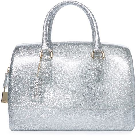 Furla Candy Medium Satchel ($169) ❤ liked on Polyvore featuring bags, handbags, silver, handle handbags, glitter handbags, zip top purse, locking purse and glitter purse Furla Candy Bag, Glitter Purse, Glitter Bag, Furla Bags, Top Handbags, Red Handbag, Silver Sparkle, Satchel Handbags, Kate Spade Top Handle Bag