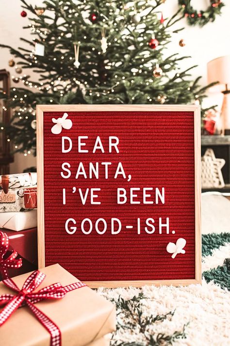 Get ready to spread some holiday cheer with these 89 witty Christmas letterboard quotes that are sure to make you smile. Perfect for adding a humorous touch to your seasonal decor! 📌 Pin this for a laugh whenever you need it this Christmas. 👉 Click through to explore all the clever quotes and make your letterboard the highlight of the holidays. From festive wordplay to cheeky sayings, there’s a quote for everyone. #ChristmasLetterboardQuotesShort #ChristmasQuotesForLetterboard Letterboard Christmas Quotes, Christmas Letterboard Quotes, Funny Christmas Letter Board, Letterboard Christmas, Funny Holiday Quotes, Christmas Letter Board Quotes, Funny Christmas Eve Quotes, Christmas Letterboard, Xmas Letter