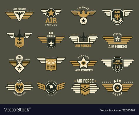 Anchor Vector, Army Badges, Air Force Badge, Military Emblems, Army Ranks, Fun Logo, Military Logo, Different Symbols, Manly Man