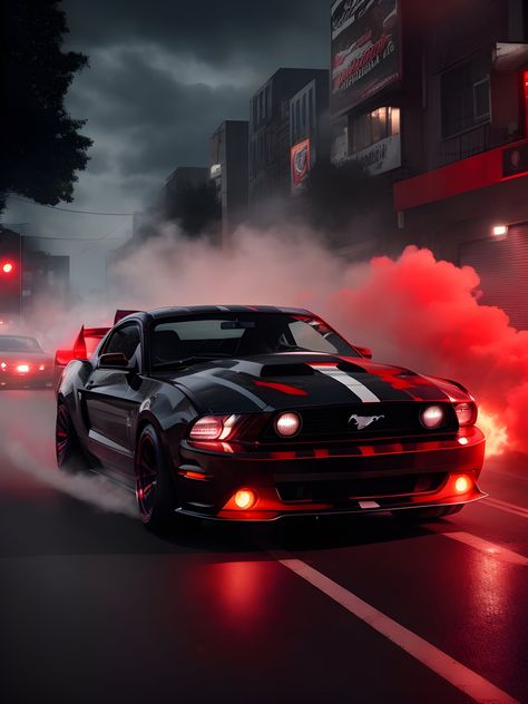 1968 Ford Mustang Fastback, Sports Cars Mustang, Ford Mustang Wallpaper, Red Mustang, Mustang Wallpaper, Image Moto, Cool Car Drawings, Cool Car Pictures, Ford Classic Cars