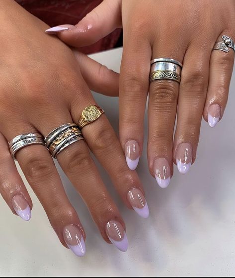 Sns Ideas, Nails And Rings, Shower Nails, Manicured Nails, Classy Acrylic, Edgy Nails, Smink Inspiration, French Tip Acrylic Nails, Minimal Nails