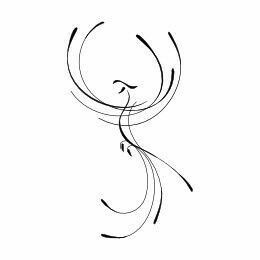 Minimalist phoenix Rebirth Tattoo, Tattoo Calf, Phoenix Tattoo Feminine, Small Phoenix Tattoos, Phönix Tattoo, Kunst Tattoos, Phoenix Tattoo Design, Initial Tattoo, Indian Tattoo