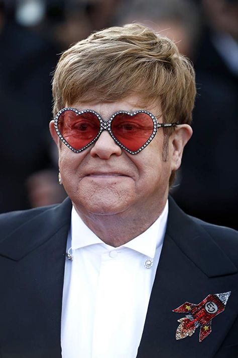 Elton John Heart Glasses, Elton John Sunglasses, Elton John Glasses, Bubble Valentines, Bryce Dallas Howard, Heart Glasses, Taron Egerton, Ringo Starr, Elle Fanning