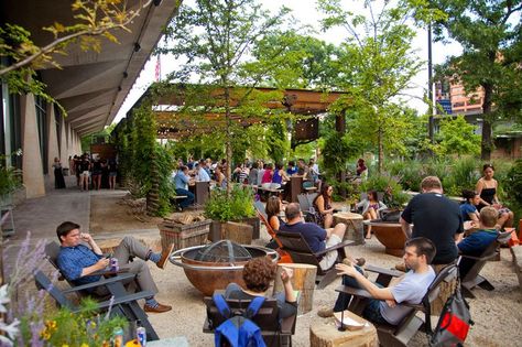 Beer Garden Design, Beer Garden Ideas, Golf Bar, Community Hub, Cafe Seating, Restaurant Patio, Place Making, Beer Hall, Container Ideas