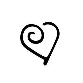 swirly heart... tattoo idea Heart Spiral Tattoo, Swirly Tattoo Designs, Nola Tattoo, Swirly Tattoo, Spiral Tattoos, Clay Polymer, Sleeves Ideas, Stamping Tools, Design Stamps