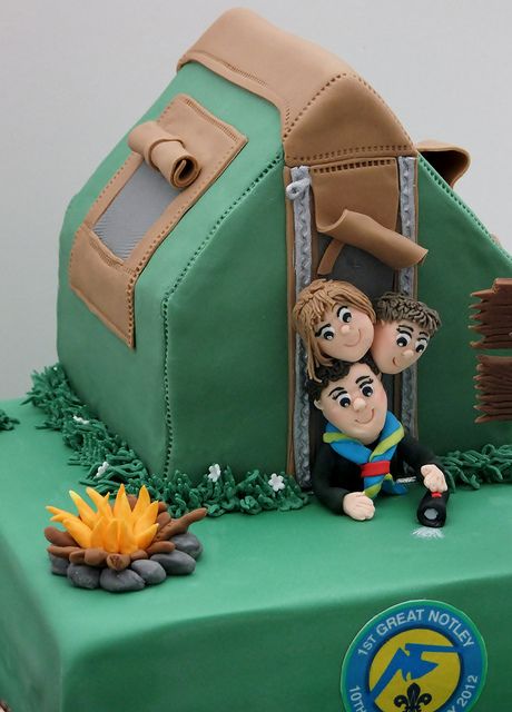 Tent Cake, Campfire Cake, Camping Cakes, Garden Cakes, Camping Birthday, Camping Party, Cakes For Men, Unique Cakes, Novelty Cakes