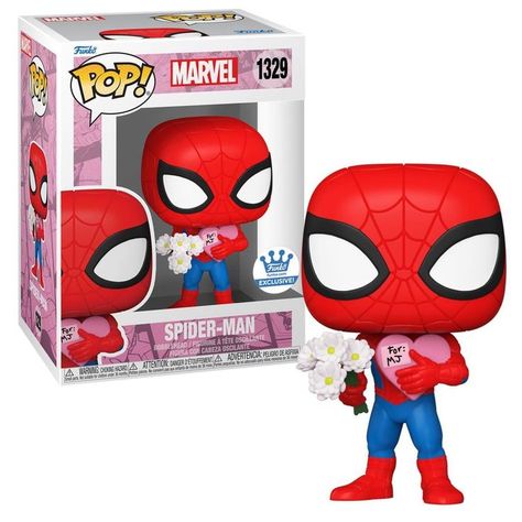 Funko Spiderman, Spiderman Pop, Marvel Valentines, Игрушки Funko Pop, Funko Pop Display, Spiderman Gifts, Pop Figurine, Vinyl Art Toys, Pop Dolls