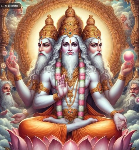 Brahma Dev, God Brahma, Bhagwan Images, Lord Brahma, Pictures Of Shiva, Lord Shiva Hd Images, Lord Vishnu Wallpapers, Hinduism Art, Shiva Shakti