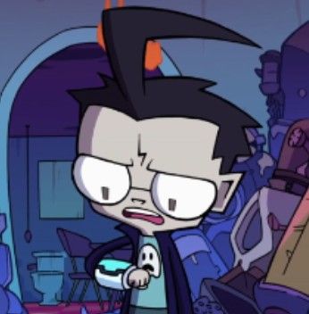 Invader Zim Dib Pfp, Invader Zim Dib Icon, Dib Membrane Pfp, Dib Membrane Icon, Dib Membrane, Invader Zim Dib, Jhonen Vasquez, Invader Zim Characters, Film Games