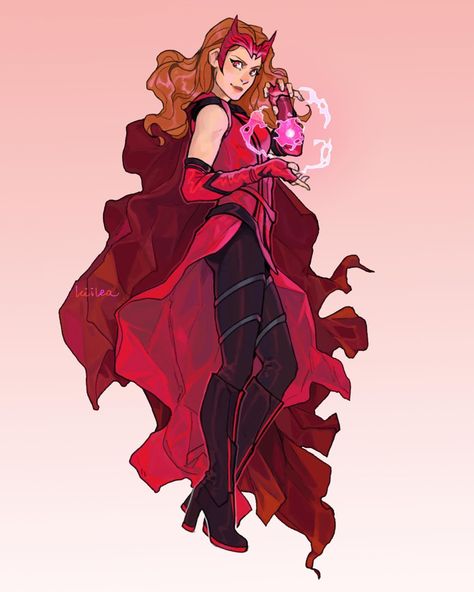 Scarlett Witch Fanart, Wanda Fanart, W.i.t.c.h Fanart, Marvel Drawings, Scarlet Witch Marvel, Marvel Artwork, Scarlett Witch, Marvel Fan Art, Mcu Marvel