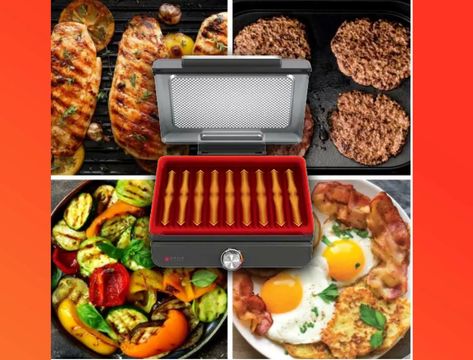 Ninja Sizzle Smokeless Indoor Grill & Griddle Product Overview Ninja Sizzle Grill Recipes, Indoor Grill Recipes, Indoor Grill, Grill Recipes, Grilling Recipes, Grilling