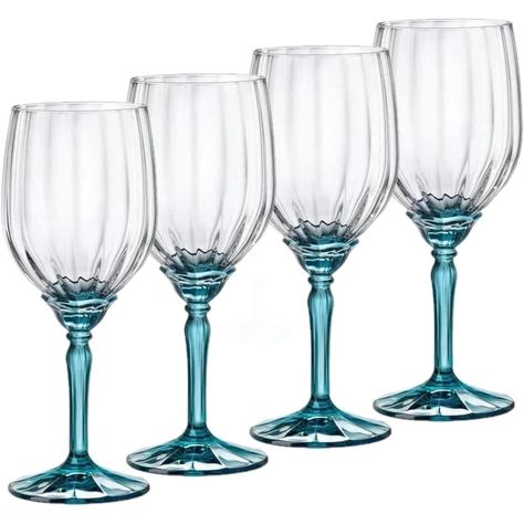 Bormioli Rocco, Colored Glassware, Gin Tonic, Glassware Collection, Refreshing Cocktails, White Table, Shop Target, Classic Silhouette, Merlot