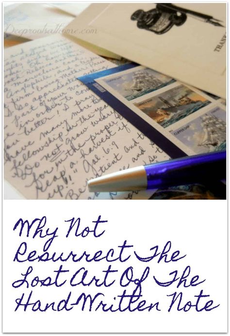 Why Not Resurrect The Lost Art Of The Hand-Written Note. #letters #notes #words #antique #memories #personal #oldfashioned #cursive #handwritten #paper #pencil #pen #writing #lettering #art #lost #handwritten #notebook #writer #quotes #sentences #language #widow #story #true #truelove #truestory #communication #skills #relationship #family #ideas #tips #howto #easy  via @deeprootsathome Notes To Write, Art Of Letter Writing, Pen Writing, Copy Editing, Paper Pencil, Writing Letters, Writer Quotes, Lettering Art, Journal Writing Prompts