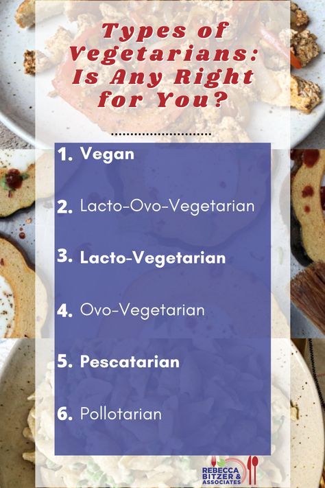 Did you know that there are a bunch of different “types” of vegetarian diets? You’ve probably heard of vegan and vegetarian, but what about pescatarian or pollotarian? If you’ve been looking to eat a more plant-based diet but don’t want to make the full jump, check out the descriptions for all these modified vegetarian lifestyles! Plus, we provide recipes suitable for each one. Types Of Vegetarians, Vegetarian Diets, Pescatarian Diet, Ovo Vegetarian, Vegetarian Lifestyle, Meatless Monday, Vegetarian Diet, Vegan Diet, Plant Based Diet