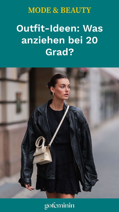 Du fragst dich, was du bei 20 Grad anziehen sollst? Hier kommen die schönsten Outfit-Ideen für das Übergangswetter. Outfit 20 Grad, Grad Outfits, Rock Outfit, Business Outfit, Outfits Casual, Casual Outfits, Street Style, Cake, Outfit Inspo