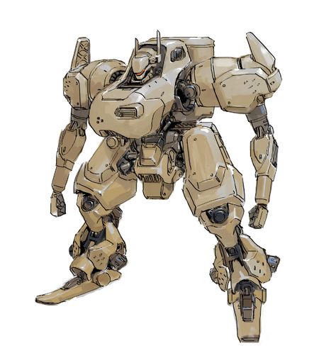 Construction Robot Concept Art, Mech Armor Concept Art, Mecha Tanks, Mecha Art, Sci Fi Character Art, Robot Mechanics, Power Armour, Cool Robots, Arte Robot