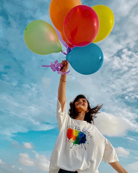 Pride Month Photoshoot, Pride Photoshoot, Love Is Love, Lgbt Pride, Pride Month, Balloons, Photography