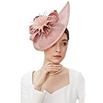 Check this out! Victoria Costume, Ladies Brunch, Sinamay Fabric, Wedding Tea Party, Metal Hair Clip, Derby Outfits, Derby Hats Fascinators, Wedding Tea, Fascinator Headband