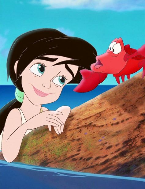 *MELODY & SEBASTIAN ~ THE LITTLE MERMAID II: Return to the Sea, 2000 Disney Punk Edits, Sebastian The Little Mermaid, Melody Little Mermaid, Princess Melody, Disney Princesses And Princes, Couple Ideas, Mermaid Halloween, Disney Princess Ariel, Budget Tips