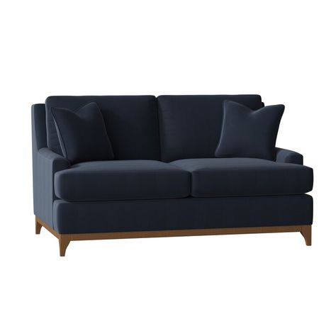 Wayfair Custom Upholstery™ Kaylyn Loveseat | Wayfair Sofa Size, Living Room Furniture Sofas, Shelf Styling, Cushion Design, Toss Pillows, Custom Upholstery, Birch Lane, Room Sofa, Cushions On Sofa