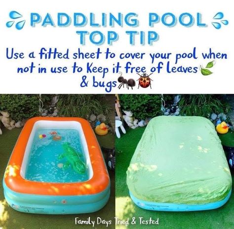 Paddling Pool, Pool Hacks, Summer Play, Keep It Clean, Kid Hacks, Kiddie Pool, Kids Summer Fashion, Backyard Play, Kid Pool