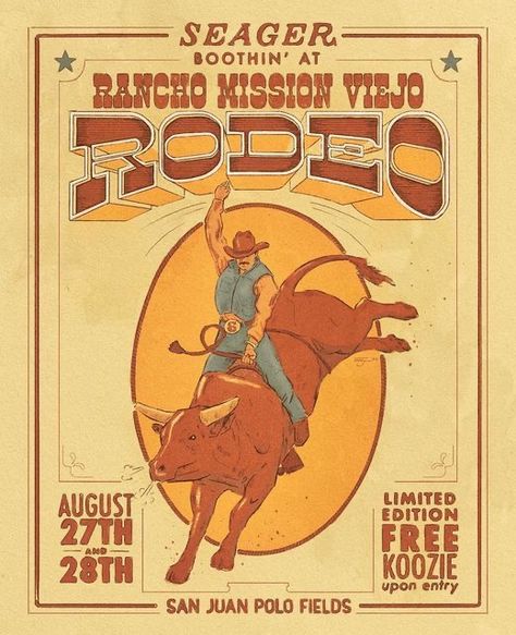 Old Rodeo Posters, Old Western Posters, Cowboy Posters Vintage, Western Posters Vintage, Vintage Cowboy Poster, Rodeo Graphic Design, Vintage Western Graphic Design, Vintage Rodeo Posters, Western Poster Design