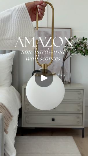 668K views · 69K reactions | Tap link in bio or comment “LOVE” to shop! Extended deal!! 16% off Amazon wall sconces TODAY!!!🤩 Follow me @interiordesignerella for links as Meta is rolling out a new feature where we will all only get DMs from those we follow❤️ So for those who follow & comment “LOVE” check your DM as you will automatically get links sent to you! But no pressure to follow!🤗❤️ If you prefer not to follow or if they don’t send (IG can have a lot of glitches!🙈) you can always tap the link in my bio to shop!🥰 They require no hardwiring and are battery operated using rechargeable bulbs!! 💡🤍 With the included remote control, you can adjust the brightness and change the color!! Happy to link the sconces (they come in a set of 2)!! 💕🩷 I appreciate you so much friends!! Hugs!! Amazon Kitchen Must Haves, Wireless Lights, Furniture Movers, Mid Century Wall, Dream House Interior, I Appreciate You, Love To Shop, Appreciate You, Light Sconces