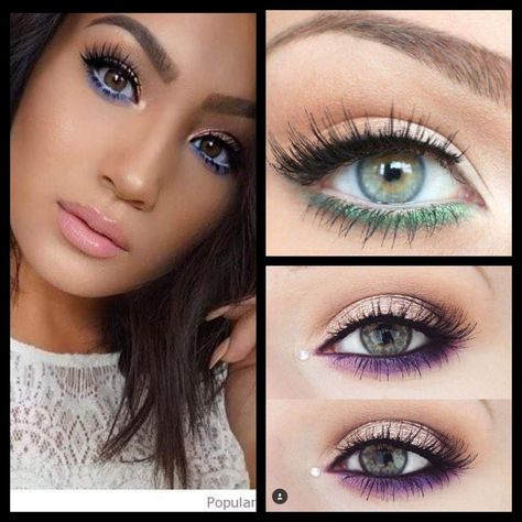 Tip Tuesday!! 👁 Try taking your eyeshadow and applying under bottow lashes for a Fun Pop of Color or a Smokey under eye with a bronze or charcoal color 🎨🖌 👍🏻Really any shades can work. It's just what you like or maybe what you are wearing that day? Under Eyeshadow Looks, Color Pop Eyeshadow Looks, Smokey Under Eye, Daytime Smokey Eye, Art Deco Makeup, Summer Eye Makeup, Hazel Eye Makeup, Eyeshadow Tips, Smokey Eye Tutorial