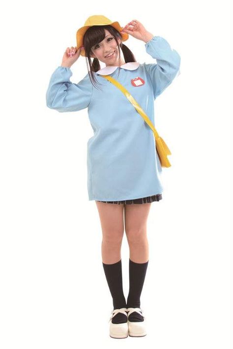 Japan Kindergarten, Back To Kindergarten, Otaku Mode, Tokyo Otaku Mode, Yellow Hat, Popular Outfits, Sport Motivation, Contemporary Outfits, Big Blue