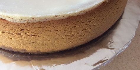 Pumpkin Cheesecake Recipe | Allrecipes Cheesecake With Sour Cream, Double Layer Pumpkin Cheesecake, Layered Pumpkin Cheesecake, Mini Pumpkin Cheesecake, Thanksgiving Desserts Table, No Bake Pumpkin Cheesecake, Gingersnap Crust, Pumpkin Cheesecake Recipes, Pumpkin Cake Recipes