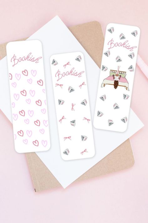 https://www.creativefabrica.com/product/3-printable-bookmarks-coquette-aesthetic/ Coquette Printable, Printable Bookmarks, Book Marks, Pink Coquette, Bookmarks Printable, Cute Pink, Pretty Things, Book Worms, The Cutest