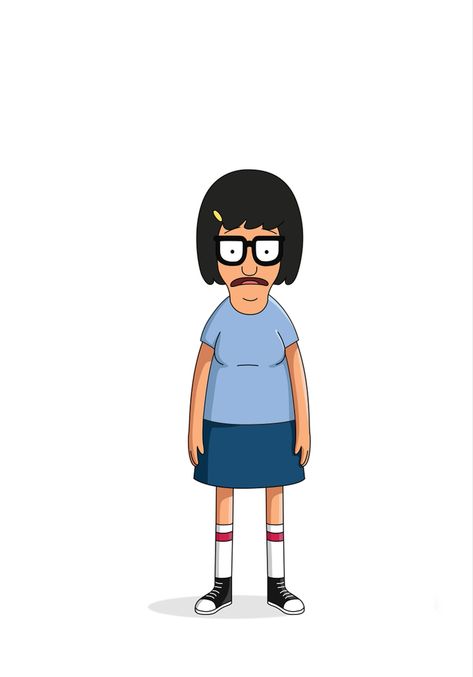 Tina And Jimmy Jr, Tattoo Mirror, Krystal Burger, Bob's Burgers Halloween, Bobs Burgers Characters, Bobs Burgers Tina, Burger Cake, Bobs Burger, Tufting Ideas