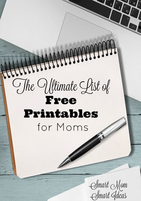 Do you love free printables? 60+ free printables for moms. Check out this awesome list of free printables just for moms. Student Printables, Printables Planner, Free Printables Organization, Family Binder, For Mom, Household Binder, Res Life, Mom Printable, Education Science