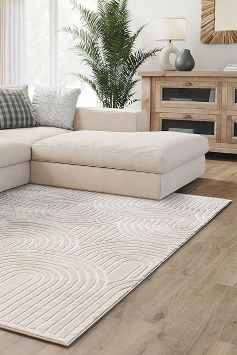 link to carpet in PIN!!!!  aesthetic beige carpet for living room, living room furniture, carpet, rug, living room rug, beige carpet, beige rug, interior design, interior architecture, aesthetic furniture, modern home, modern furniture Cream Rug Living Room, Interior Architecture Aesthetic, Cream Carpet Living Room, Minimal Rug, Minimal Rugs, Aesthetic Furniture, Cream Carpet, Rug Interior Design, Carpets For Living Room