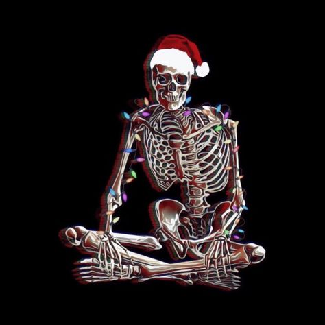 Christmas Skeleton Skeletons Wallpaper Aesthetic, Skeleton Artwork, Scary Christmas, Christmas Skeleton, Christmas Horror, Creepy Christmas, Dark Christmas, Witchy Wallpaper, Christmas Phone Wallpaper