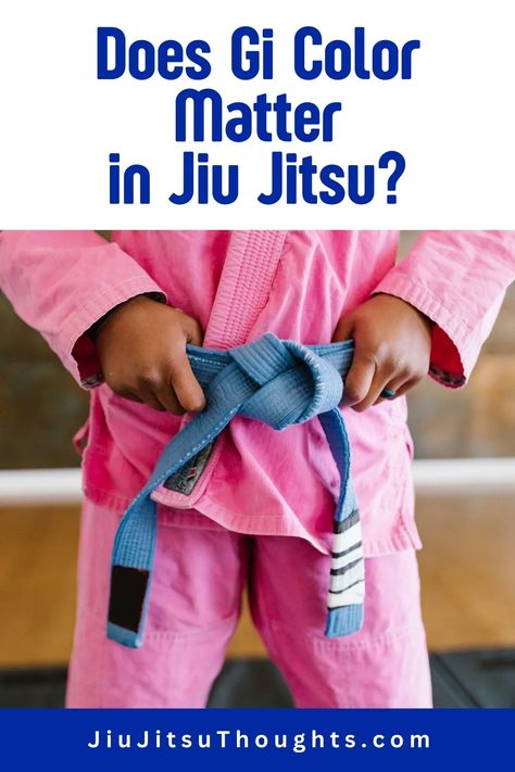 Does gi color matter in Jiu Jitsu?  Find out the answer to this and other BJJ gi questions. | JiuJitsuThoughts.com #bjjtips #bjj #jiujitsu #jiujitsutips Gi Outfit, Jiu Jitsu Gym, Martial Arts Gi, Jiu Jitsu Women, Kids Jiu Jitsu, Judo Gi, Jiu Jitsu Belts, Jiu Jitsu Uniform, Martial Arts Belts