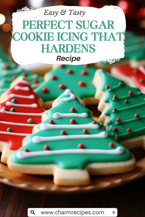 Best Cookie Icing That Hardens, Sugar Cookie Hard Icing Recipe, Hardening Icing For Sugar Cookies, Sugar Cookie Frosting Recipe Hardens, Icing Recipes For Sugar Cookies, Sugar Cookies For Decorating Recipe, Soft Icing For Sugar Cookies, Best Cookie Recipe For Royal Icing, Butter Cream Frosting Recipe For Cookies