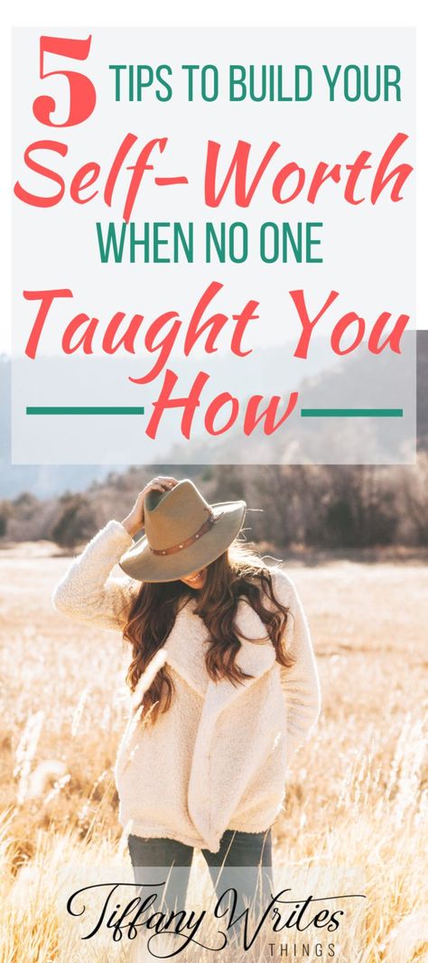 Know Your Self Worth, How To Believe, Building Self Esteem, What Is Self, Self Confidence Tips, Confidence Tips, Self Worth, Self Care Activities, Confidence Building