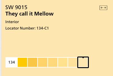 They Call It Mellow Sherwin Williams, Yellow Paint Color, Hallway Paint Colors, Hallway Paint, Yellow Paint Colors, Yellow Paint, Sherwin Williams Paint Colors, Paint Projects, Exterior Paint Colors