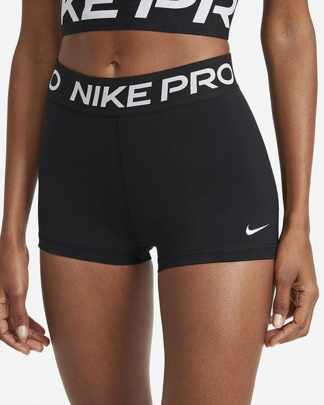 Nike Pro Women's 8cm (approx.) Shorts. Nike UK Nike Spandex Shorts, Black Nike Pros, Nike Spandex, Short Noir, Workout Shorts Women, Nike Pro Women, Nike Pro Shorts, Shorts Nike, Spandex Shorts