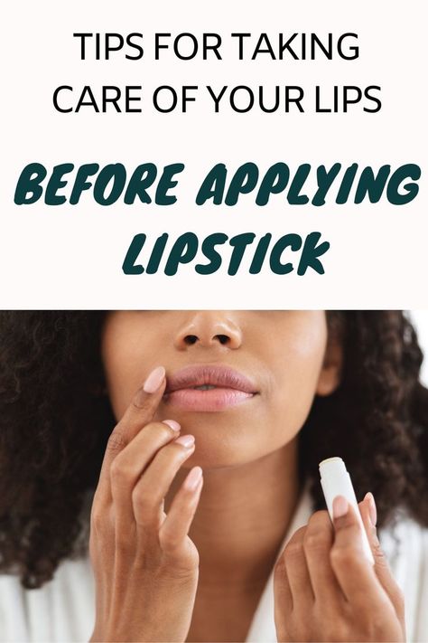 lips care tips Neutral Lipstick, Applying Lipstick, How To Make Lipstick, Permanent Lipstick, Lipstick Hacks, Lipstick Tutorial, Eye Makeup Techniques, Women Lipstick, Cracked Lips