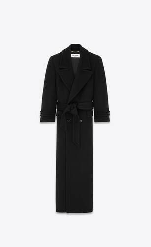 Ysl Pants, Ysl Coat, Large Pants, Charlotte Gainsbourg, Long Black Coat, Long Coats, Maxi Coat, Airport Fashion, Oversized Coat