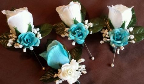 Small Bridesmaid Bouquets, Cathedral Wedding Dress, Weddings Idea, Royal Blue Bridesmaid Dresses, Dream Beach Wedding, Cathedral Wedding, Bridesmaid Bouquets, Prom Flowers, Teal Wedding