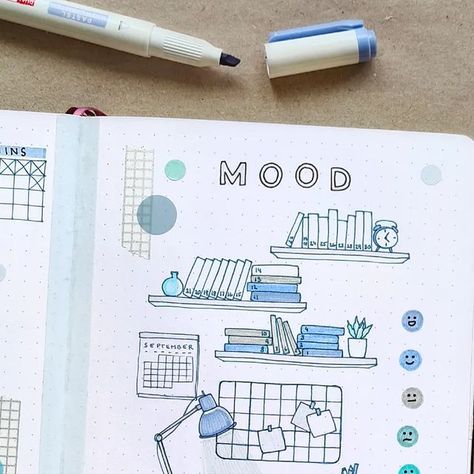 . ⊹ ｡*  ᴍᴀʀᴛʜᴀ ⊹ ｡･ . on Instagram: "Well, I think I have used this idea where you fill in books as a mood tracker for at least 3 times before 😅 but this theme is so fun to draw, I couldn't resist! • • • 🏷 #bulletjournal #bujo #bulletjournaling #planner #bujoideas #bujoinspo #bulletjournaladdict #bujobeauty #bujoinspiration #bulletjournalss #stationery #bulletjournalcommunity #planwithme #drawwithme #showmeyourplanner #discoverbulletjournal #tsukituesday #bujomonthly #monthlyspread #moodtracker #desk #drawing #lettering #planwithme #art #design #school #backtoschool" Desk Drawing, Drawing Lettering, Fun To Draw, Bullet Journal Mood, Bujo Inspiration, Design School, Mood Tracker, Book Themes, Journal Ideas