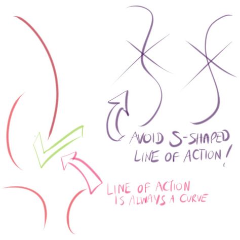 Quick Tip: The Line of Action, Make Your Character Poses More Dynamic! - Envato Tuts+ Design & Illustration Tutorial Make Your Character, Line Of Action, Illustration Tutorial, Gesture Drawing, Poses References, Character Poses, Your Character, Anatomy Reference, Illustrator Tutorials