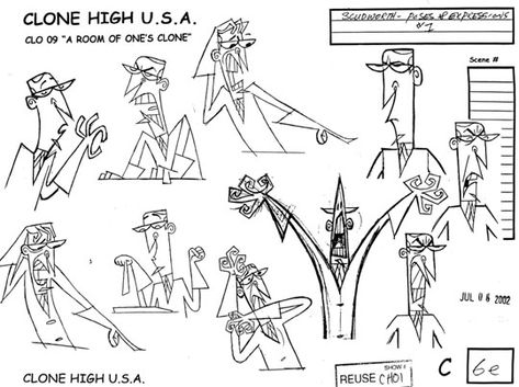 Clone High, Ar Game, 2000s Art, Cartoon Style Drawing, Character Model Sheet, Animation Tutorial, Fashion Tutorial, Old Cartoons, High Art