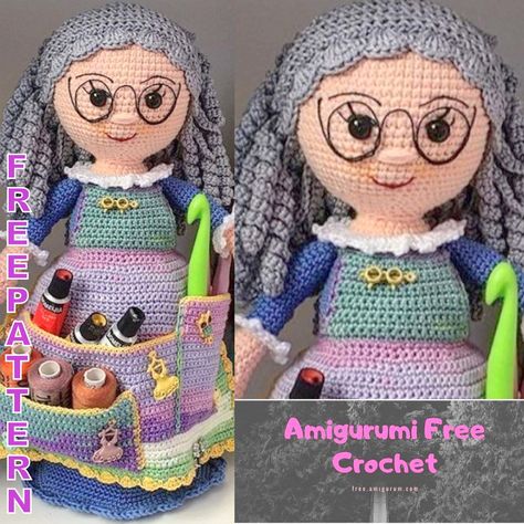 Granny Dolls, Baby Boy Knitting Patterns Free, Crochet Pincushion, Crochet Hook Organizer, Pepper Pig, Baby Knot Hat, Crochet Doll Tutorial, Pin Cushions Patterns, Baby Boy Knitting Patterns