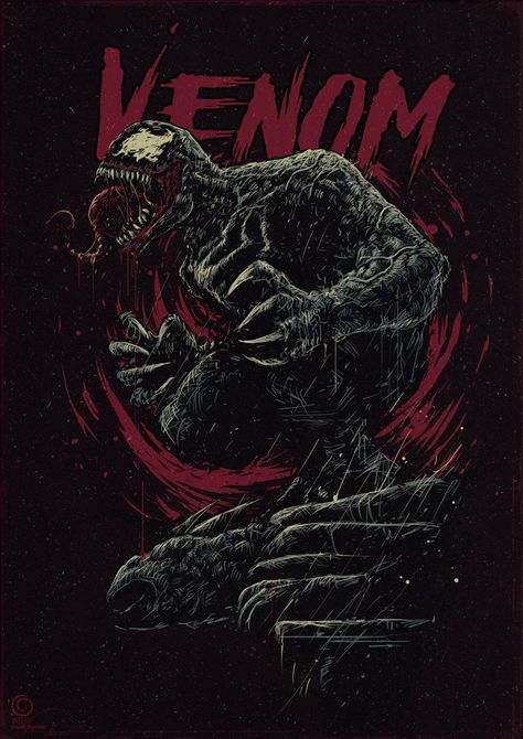 Venom Fanart, Eddie Brock Venom, Symbiotes Marvel, Venom Art, Venom Comics, Marvel Comics Superheroes, Marvel Venom, Pop Art Illustration, Marvel Comics Wallpaper