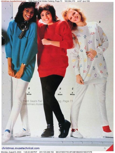 1986 Sears Fall Winter Catalog, Page 73 - Catalogs & Wishbooks 90s Fashion Catalog, Jcpenney Christmas Catalog, 80s Womens Fashion, Frankie And Johnny, Turtleneck Outfit, 80’s Fashion, 80s And 90s Fashion, 80s Outfit, Christmas Catalogs